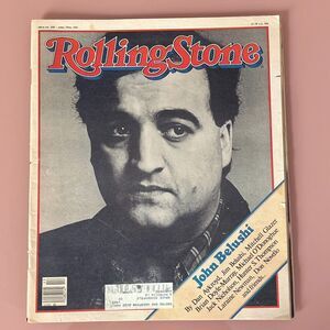 John Belushi - Vintage 80's Rolling Stone Magazine 1982- Issue #368